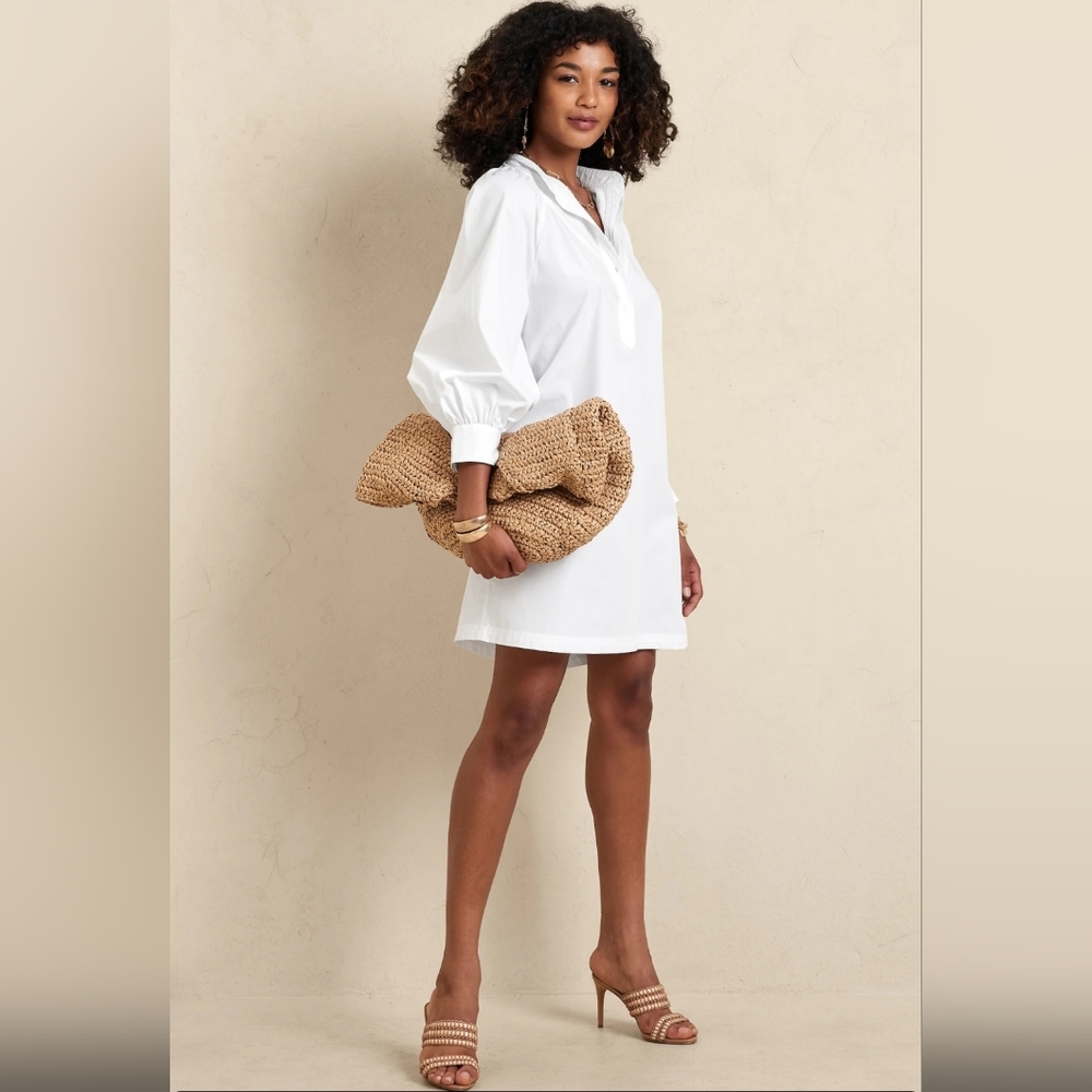 Banana republic white dress